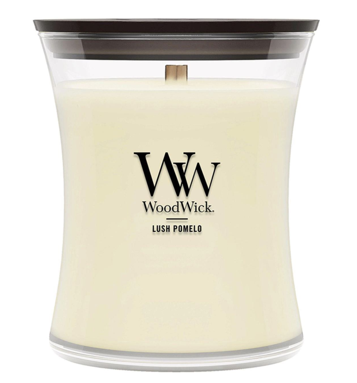 LUSH POMELO WoodWick 10oz  Jar Candle Burns 100 Hours