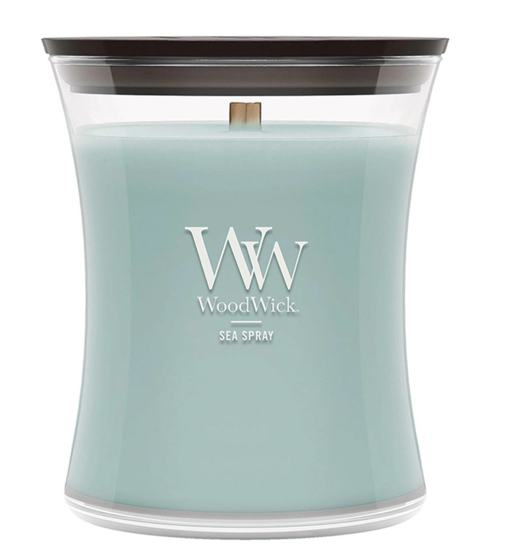 SEA SPRAY WoodWick 10oz  Jar Candle Burns 100 Hours