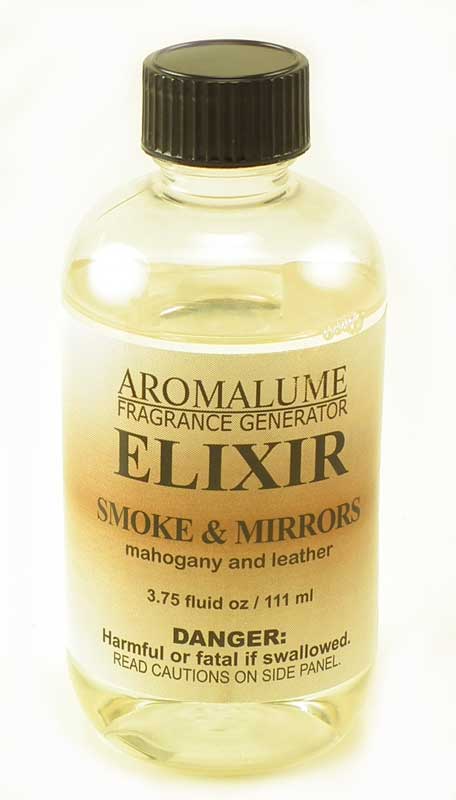 SMOKE and MIRRORS AromaLume Fragrance Generator Elixir 3.75 oz Refill by La Tee Da.