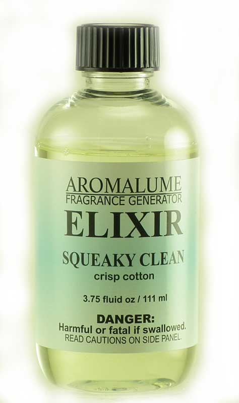 Squeaky Clean (Crisp Cotton) AromaLume Fragrance Generator 3.75 oz Refill by La Tee Da
