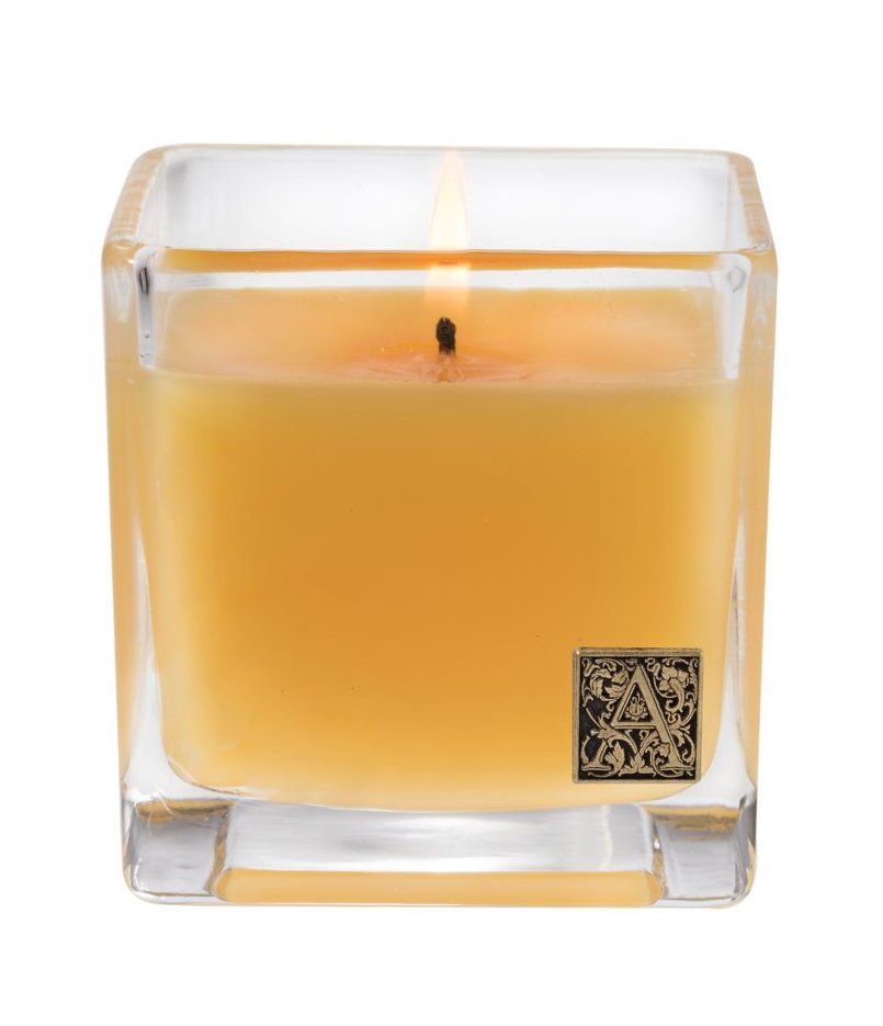 AGAVE PINEAPPLE Aromatique Cube 12 oz Glass Scented Jar Candle