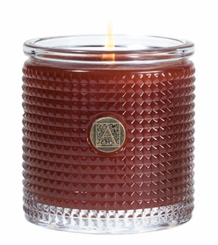 PUMPKIN SPICE Aromatique Textured Glass Scented Jar Candle