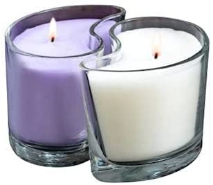 Lavender Blossoms - Vanilla Velvet Duos Large 22 Ounce Dual Scent Jar Candles