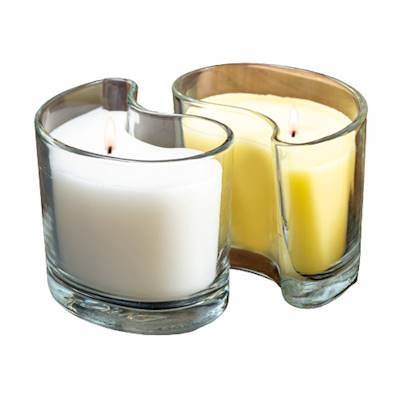 Pineapple Tropics - Coconut Palm Duos Large 22 Ounce Dual Scent Jar Candles