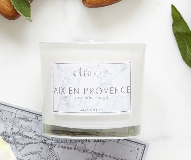 AIX EN PROVENCE Etu Home Culinary Scented Jar Candle - Rosemary Sage