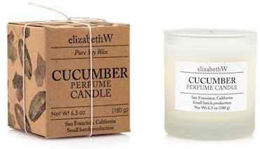 CUCUMBER Elizabeth W Aromatherapy Perfume Candle 8 oz