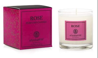 ROSE Elizabeth W Perfume Candle 8 oz