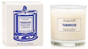 TUBEROSE Elizabeth W Perfume Candle 8 oz