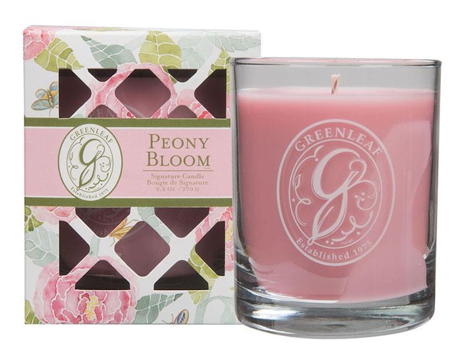 PEONY BLOOM Greenleaf Signature Scented Candle