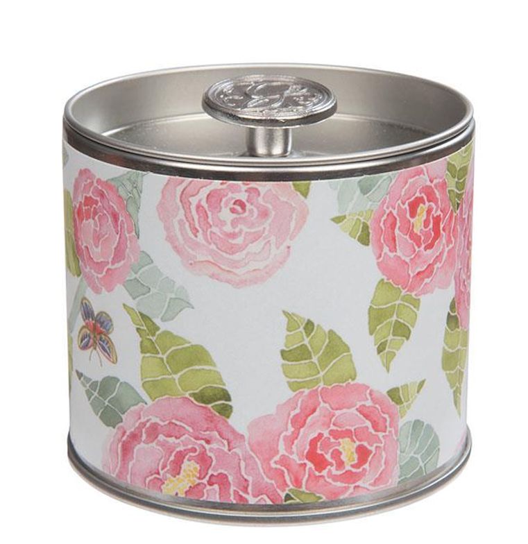 PEONY BLOOM Greenleaf Signature Scented Candle Tin