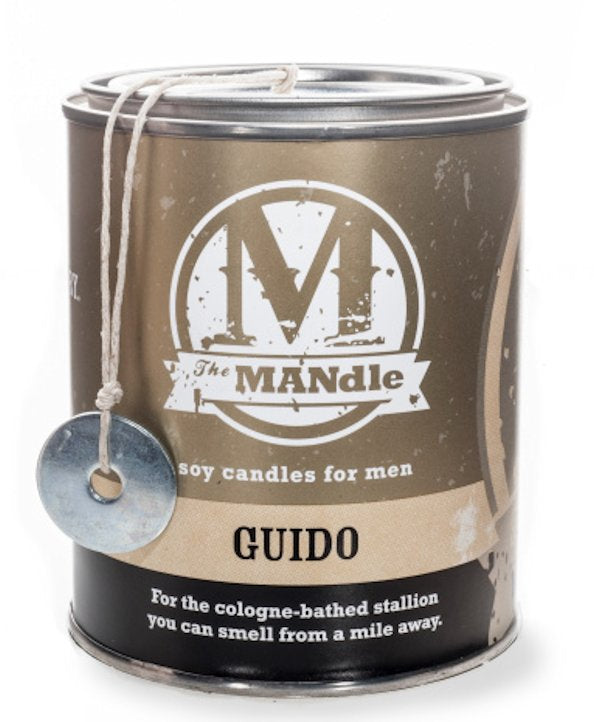 GUIDO - The MANdle Scented Candle by Eco Candles