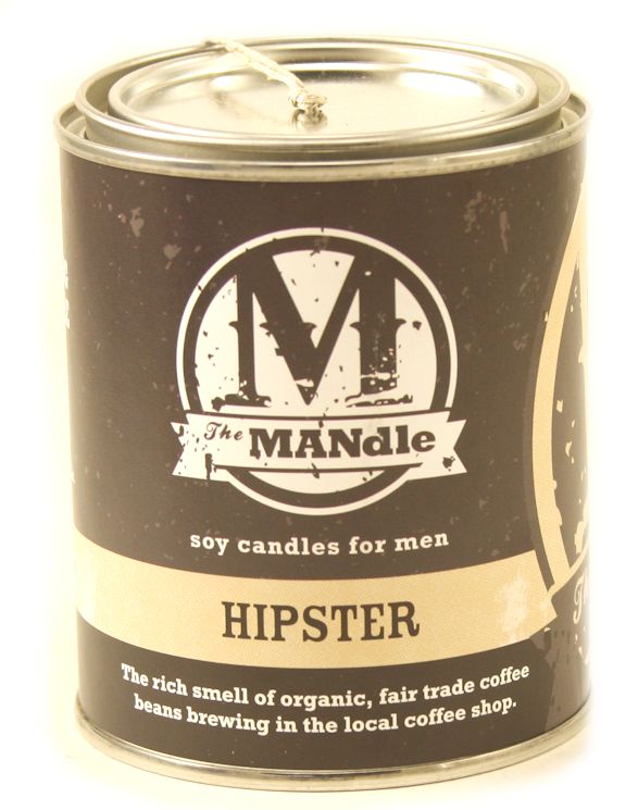 HIPSTER - The MANdle Scented Candle by Eco Candles