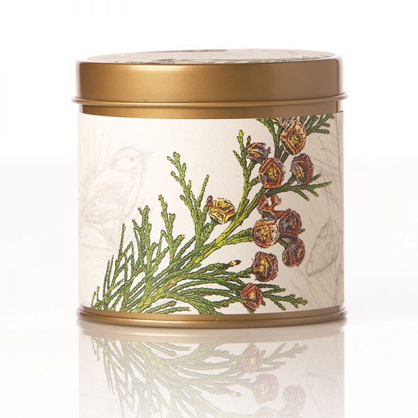 FOREST Rosy Rings Botanical 8 oz Signature Tin Jar Candle