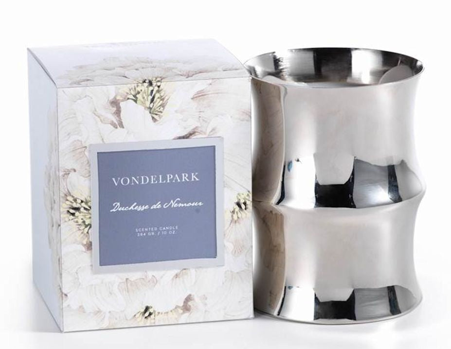 DUCHESSE DE NEMOURS ZODAX Vondelpark Scented Candle - Gardenia White Lilac Musk