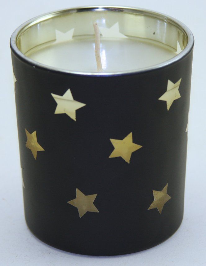 BLACK STARS Courtneys Candles 10 oz Limited Edition Scented Jar Candle