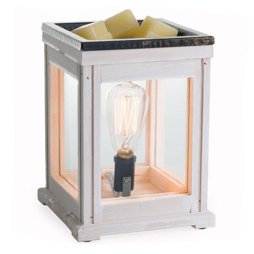 Weathered Wood Edison Illumination Fragrance Warmer by Candle Warmers