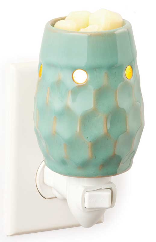 Honeycomb Turquoise Pluggable Warmer by Candle Warmers