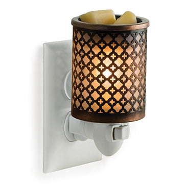 MOROCCAN Metal Pluggable Fragrance Warmer by Candle Warmers