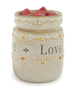 LIVE, LOVE, LAUGH Illumination Fragrance Warmer by Candle Warmers