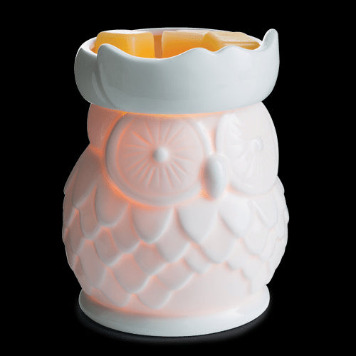 Porcelain Owl Illumination Fragrance Warmer by Candle Warmers
