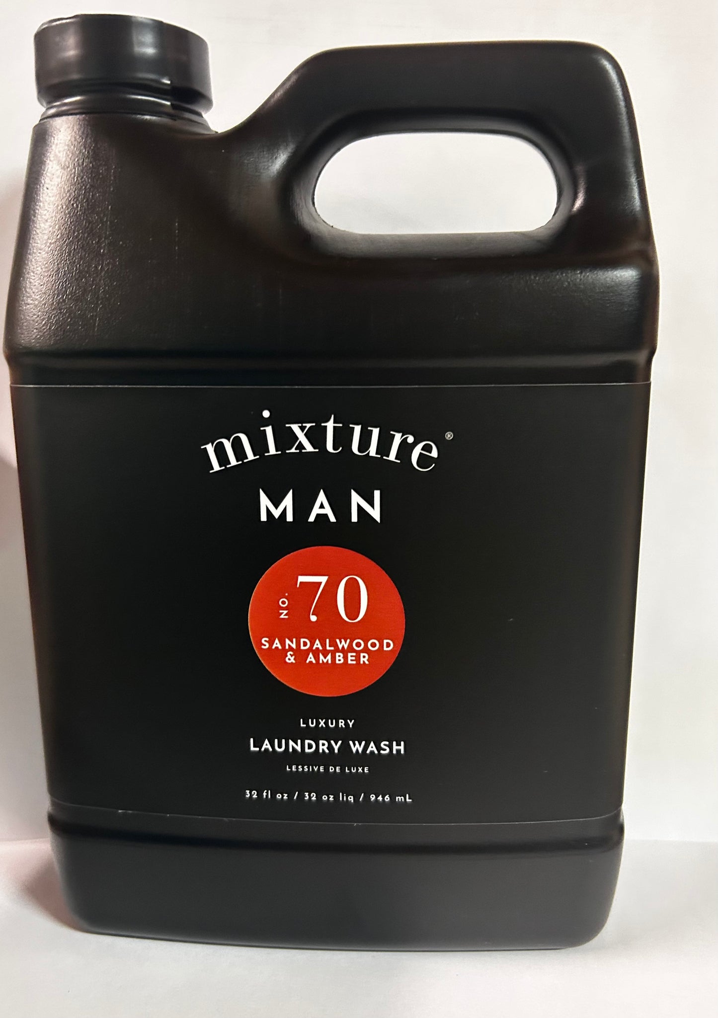 Sandalwood Amber Mixture Man Scented Laundry Wash 32 Ounce
