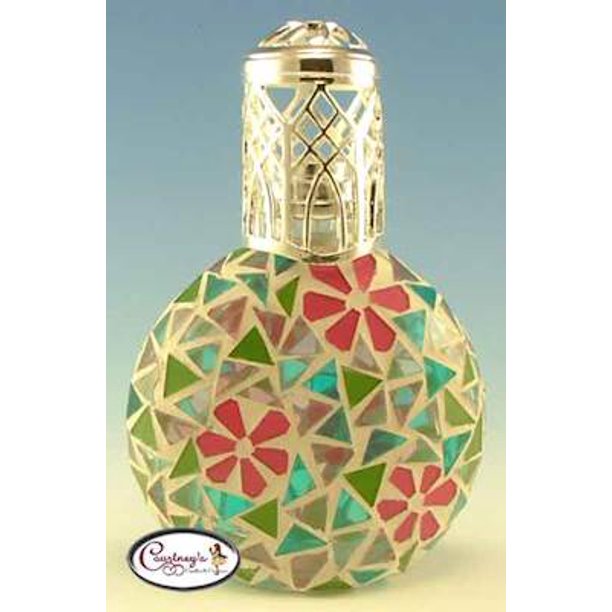Monaco Flowers Mosaic Fragrance Lamp by Courtneys