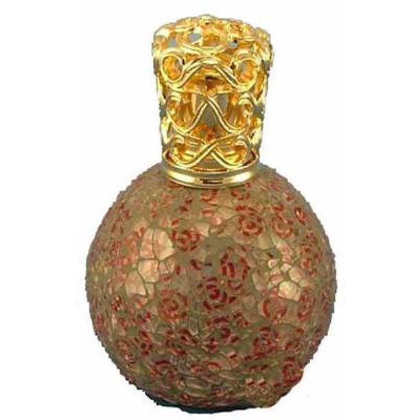 Red & Clear Rio Mosaic Fragrance Lamp by Courtneys