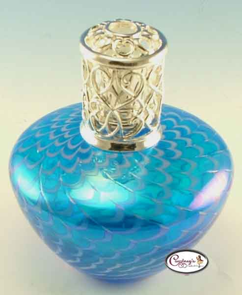 Blue Swirl Fragrance Lamp-Bella Breeze