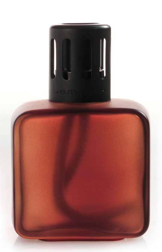 BROWN FROSTED SQUARE Lampair Fragrance Lamp by Millefiori Milano