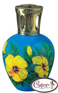 Hibiscus Fragrance Lamp by Ne Qwa Art & Paul Brent
