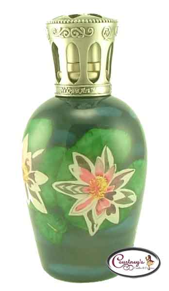 Water Lily Fragrance Lamp by Ne Qwa Art & Beverly Niffenegger