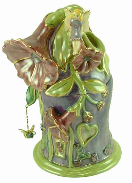 Petunia Passions Fragrance Lamp House - Clayworks Limited Edition