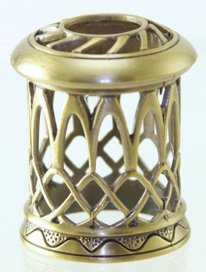 Antique Gold Victorian Style Mini Size - Replacement Decorative Shade for Fragrance Lamp