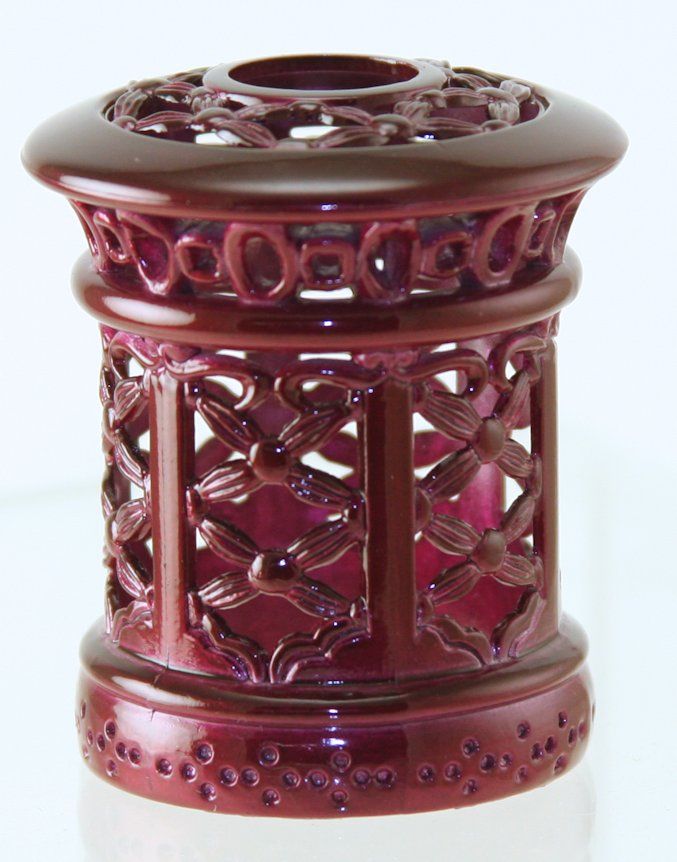 Criss Cross Pink Regular Size - Replacement Decorative Shade for Fragrance Lamps