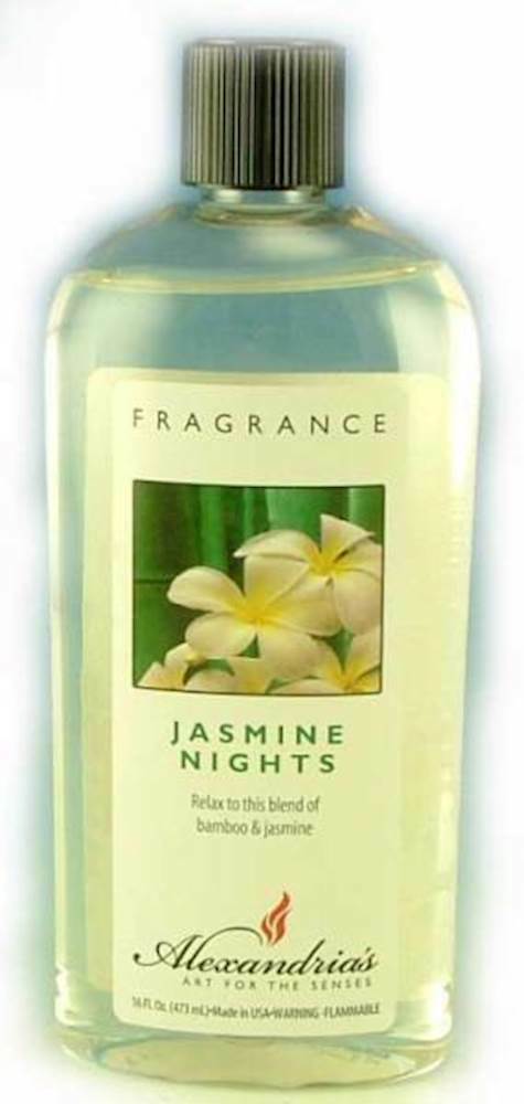 JASMINE NIGHTS Alexandria Fragrance Lamp Oil Refills - 16oz