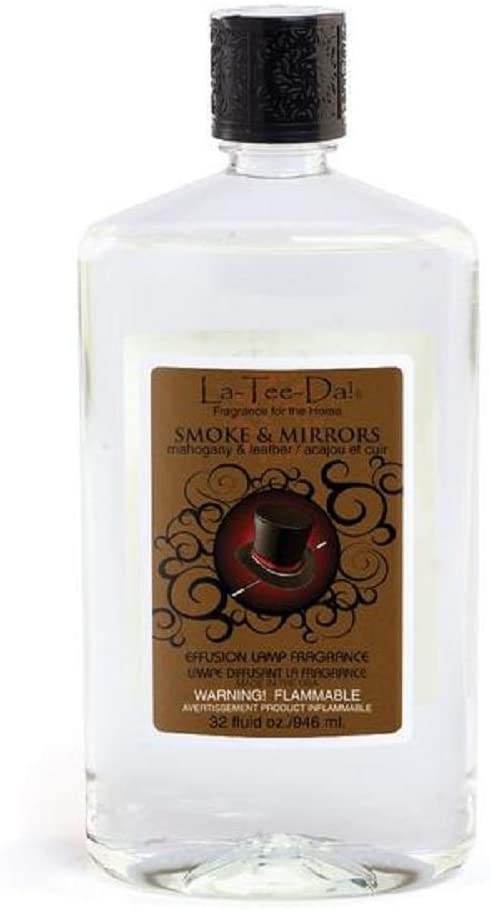 SMOKE AND MIRRORS La-Tee-Da Effusion & Fragrance Lamp Oil Refills - 32 oz