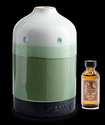 MATCHA LATTE Ultrasonic Auto-Timer Oil Diffuser with 2 oz Courtneys Fragrance Oil