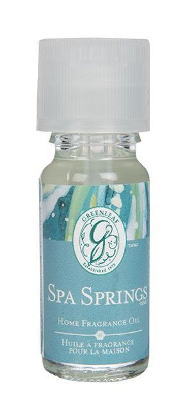 SPA SPRINGS Greenleaf Home Fragrance Oil - 1/3 oz