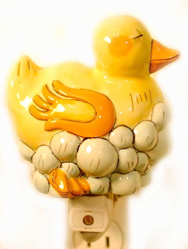 Rubber Ducky Nightlight from Clayworks