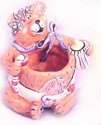 Baby Bear Trinket Holder - Clayworks