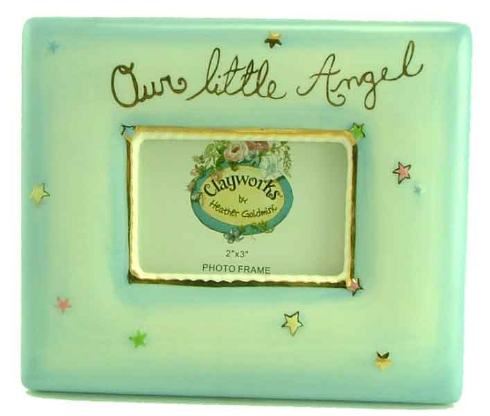 Our Little Angel Blue Frame - Clayworks