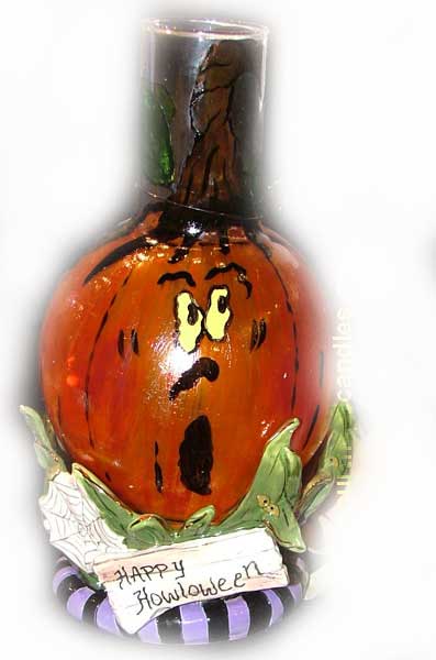 Happy Halloween Boo Lantern - Clayworks