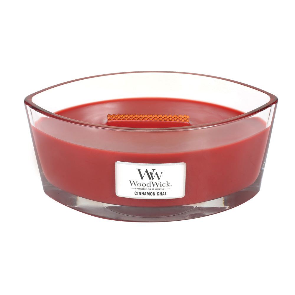 Cinnamon Chai HearthWick Flame Scented Candle by WoodWick
