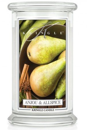 ANJOU ALLSPICE Large 2-Wick 22 oz 100 Hour Jar by Kringle Candles