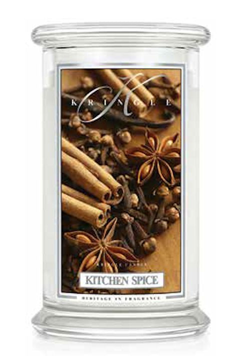 KITCHEN SPICE Large 2-Wick 22 oz 100 Hour Jar by Kringle Candles