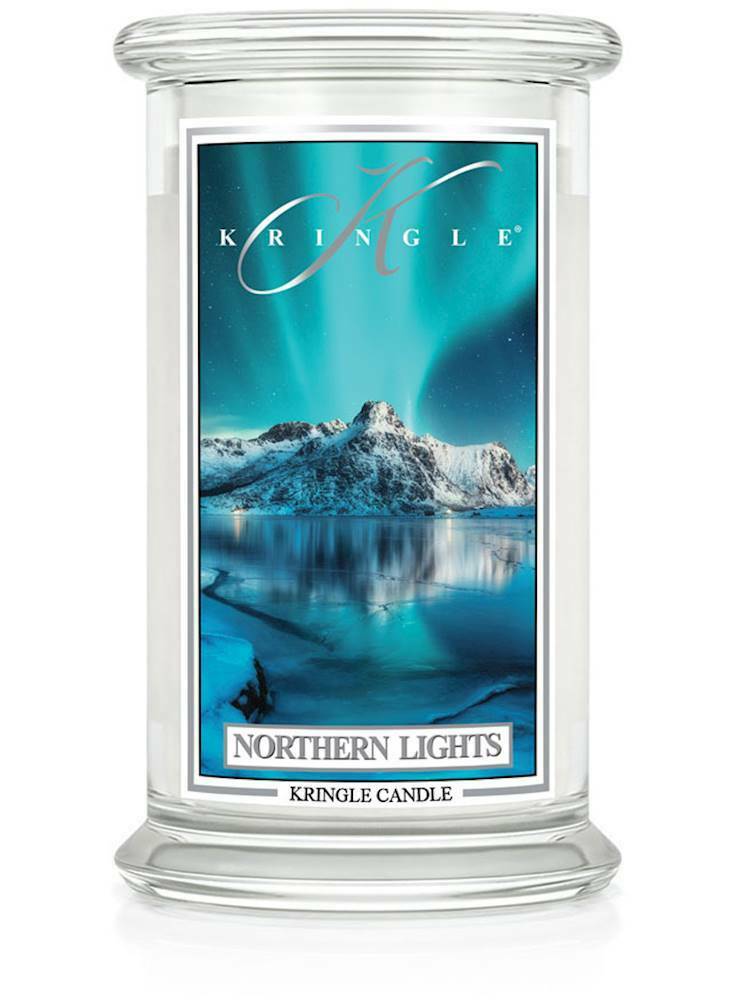 NORTHERN LIGHTS Large 2-Wick 22 oz 100 Hour Hour Jar by Kringle Candles