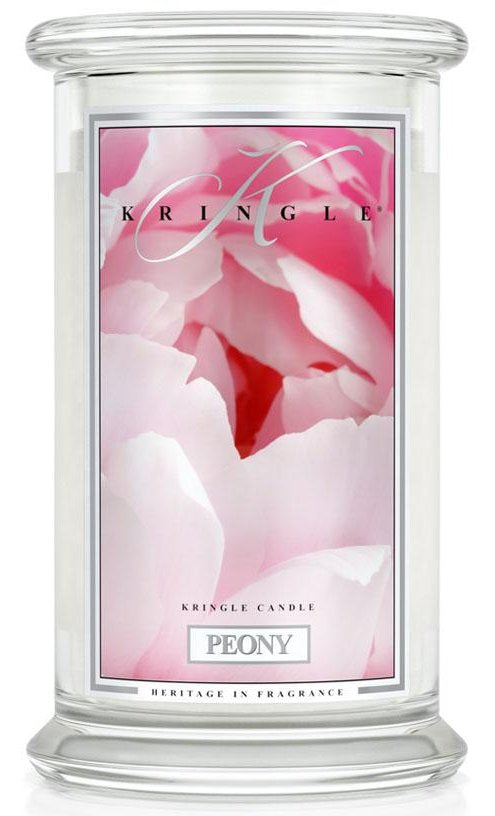 PEONY Large 2-Wick 22 oz 100 Hour Jar by Kringle Candles
