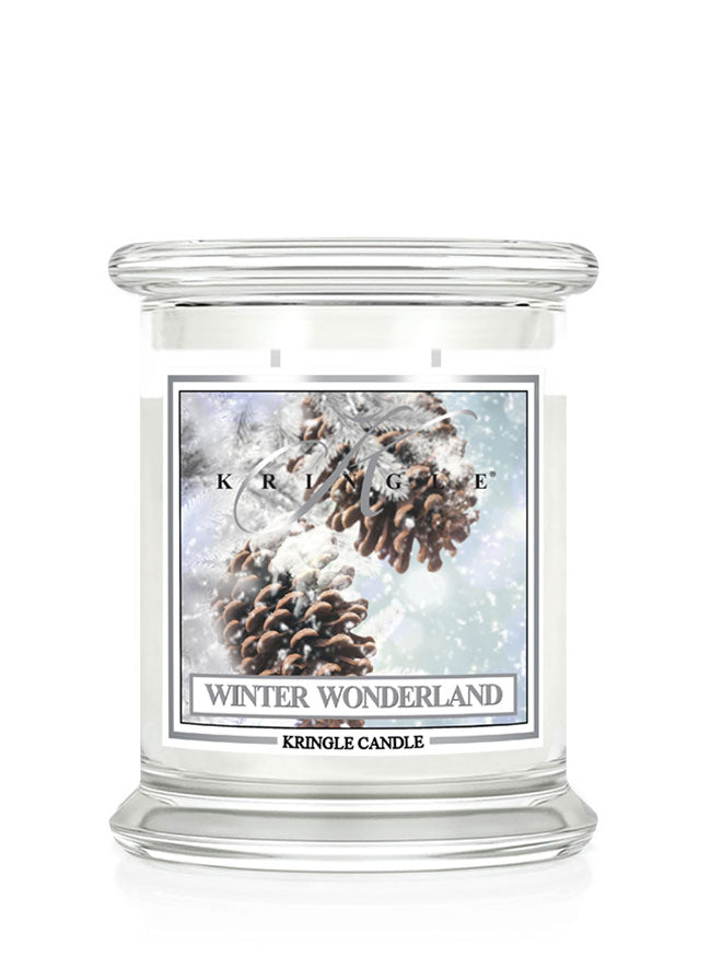 WINTER WONDERLAND Classic 8.5 oz 50 Hour Jar by Kringle Candles