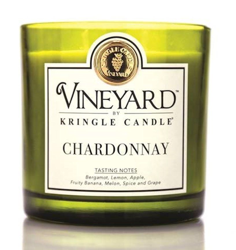 Chardonnay Vineyard Luxury 4-Wick Scented Jar Candle by Kringle Candles