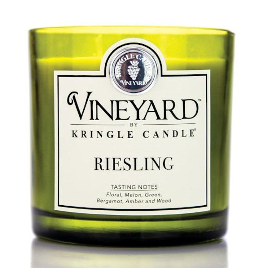 Riesling Vineyard Luxury 4-Wick Scented Jar Candle by Kringle Candles